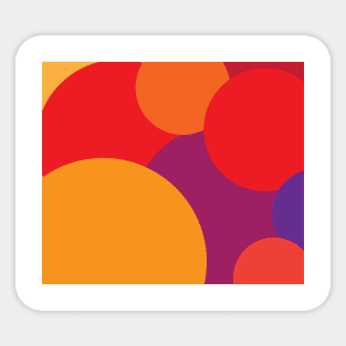 Circle pattern Sticker